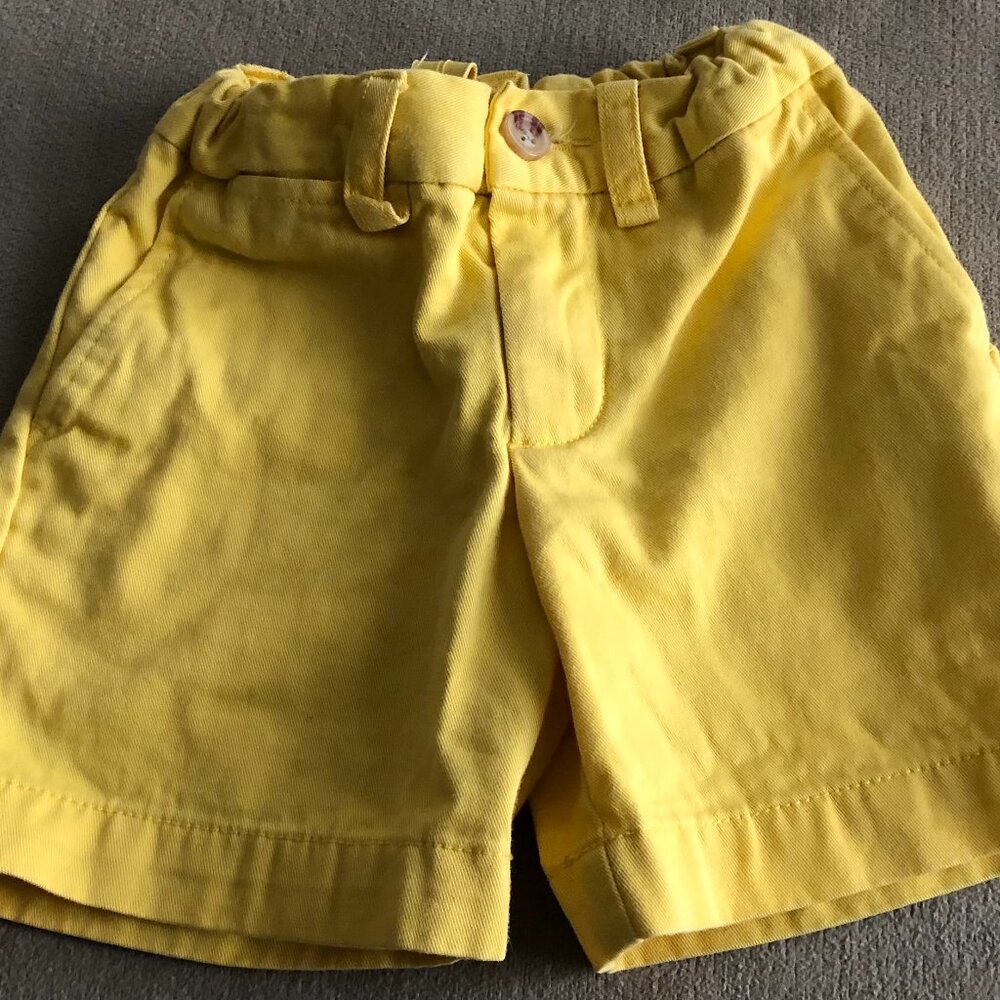 Polo Ralph Lauren Girls Yellow Shorts Size 2/2T.
